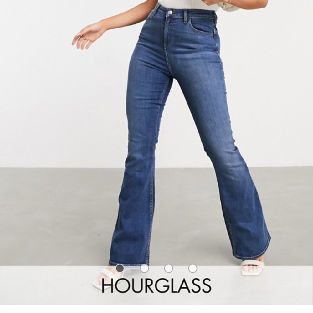 ASOS Hourglass slimming flare jeans! New w/ tags!